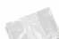 Exemple du bord de scellage de la pince à souder Type 150C sur un sachet à fond plat transparent en OPP | PIT Packaging.fr | Paysdesenveloppes