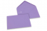 Enveloppes colorées pour cartes de voeux - violet, 125 x 175 mm | PIT Packaging.fr | Paysdesenveloppes