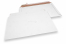 Enveloppes carton ondulé blanc - 320 x 485 mm | PIT Packaging.fr | Paysdesenveloppes