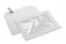 Enveloppes à fenêtre panoramique, 162 x 229 mm (A5), 160 grammes, bande de fermeture,  (format fenêtre 110 x 180 mm, position: 25 mm du bord gauche, 25 mm du bas) | PIT Packaging.fr | Paysdesenveloppes