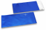 Enveloppes aluminium métallisées mat - bleu foncé 110 x 220 mm | PIT Packaging.fr | Paysdesenveloppes