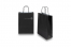 Sacs papier kraft avec anses rondes - noir, 220 x 100 x 310 mm, 90 gr | PIT Packaging.fr | Paysdesenveloppes