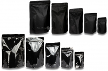 Sachets stand-up noir | PIT Packaging.fr | Paysdesenveloppes