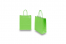 Sacs papier kraft avec anses rondes - vert, 180 x 80 x 220 mm, 90 gr | PIT Packaging.fr | Paysdesenveloppes