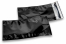Enveloppes aluminium métallisées colorées - noir 114 x 229 mm | PIT Packaging.fr | Paysdesenveloppes