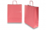 Sacs papier kraft avec anses rondes - rouge velours, 320 x 120 x 410 mm, 100 gr | PIT Packaging.fr | Paysdesenveloppes