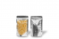 Sachets stand-up métalliques transparents - argent métallisé, 110 x 185 x 70 mm - 250 ml | PIT Packaging.fr | Paysdesenveloppes
