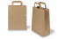 Sacs papier kraft avec anses plates - marron, 220 x 105 x 280 mm | PIT Packaging.fr | Paysdesenveloppes