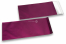 Enveloppes aluminium métallisées mat - bordeaux 110 x 220 mm | PIT Packaging.fr | Paysdesenveloppes