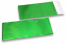 Enveloppes aluminium métallisées mat - vert 110 x 220 mm | PIT Packaging.fr | Paysdesenveloppes