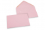 Enveloppes colorées pour cartes de voeux - rose clair, 125 x 175 mm | PIT Packaging.fr | Paysdesenveloppes
