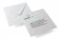 Enveloppes carrées pour cartes de voeux | PIT Packaging.fr | Paysdesenveloppes