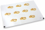 Pastilles adhésives thème mariage - anneaux d'or | PIT Packaging.fr | Paysdesenveloppes