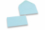 Mini-enveloppes - Bleu clair | PIT Packaging.fr | Paysdesenveloppes