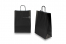 Sacs papier kraft avec anses rondes - noir, 260 x 120 x 350 mm, 90 gr | PIT Packaging.fr | Paysdesenveloppes