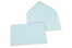 Enveloppes colorées pour cartes de voeux - bleu clair, 114 x 162 mm | PIT Packaging.fr | Paysdesenveloppes