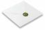 Sceaux en cire - Arbre de Noël sur l'enveloppe | PIT Packaging.fr | Paysdesenveloppes
