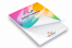 Bloc-notes personnalisé - 148 x 210 mm, couverture avec finition brillante | PIT Packaging.fr | Paysdesenveloppes