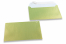 Enveloppes de couleurs nacrées - Vert lime, 114 x 162 mm | PIT Packaging.fr | Paysdesenveloppes