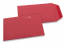 Pochettes en papier kraft couleur - Rouge, 85 x 125 mm | PIT Packaging.fr | Paysdesenveloppes