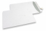 Enveloppes blanches en papier, 220 x 312 mm (EA4), 120gr,  bande adhésive | PIT Packaging.fr | Paysdesenveloppes