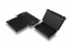 Boîte postale pliante noire extra-plate - avec intérieur noir, 230 x 160 x 26 mm | PIT Packaging.fr | Paysdesenveloppes