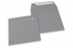 Enveloppes papier colorées - Gris, 160 x 160 mm | PIT Packaging.fr | Paysdesenveloppes