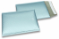 Enveloppes à bulles ECO métallisées mat colorées - bleu glacial 180 x 250 mm | PIT Packaging.fr | Paysdesenveloppes