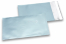Enveloppes aluminium métallisées mat - bleu glacial 114 x 162 mm | PIT Packaging.fr | Paysdesenveloppes
