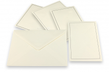 Enveloppes pour faire-part de décès - Toute la collection crème | PIT Packaging.fr | Paysdesenveloppes