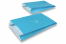 Sachets cadeaux en papier kraft couloré - bleu, 200 x 320 x 70 mm | PIT Packaging.fr | Paysdesenveloppes