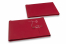 Enveloppes à fermeture Japonaise - 162 x 229 x 25 mm, rouge | PIT Packaging.fr | Paysdesenveloppes