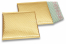 Enveloppes à bulles ECO métallique - or 165 x 165 mm | PIT Packaging.fr | Paysdesenveloppes