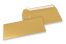 Enveloppes papier colorées - Or métallisé, 110 x 220 mm | PIT Packaging.fr | Paysdesenveloppes