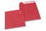 Enveloppes papier colorées - Rouge, 160 x 160 mm | PIT Packaging.fr | Paysdesenveloppes