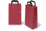 Sacs papier kraft avec anses plates - rouge, 220 x 105 x 360 mm | PIT Packaging.fr | Paysdesenveloppes