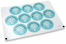 Pastilles adhésives thème communion - mi primera comunión croix bleue | PIT Packaging.fr | Paysdesenveloppes