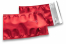Enveloppes aluminium métallisées colorées - rouge 114 x 162 mm | PIT Packaging.fr | Paysdesenveloppes