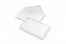 Enveloppes pour faire-part de décès -  Blanc + Double bordure, 120 x 185 mm | PIT Packaging.fr | Paysdesenveloppes