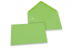 Enveloppes colorées pour cartes de voeux  - vert pomme, 114 x 162 mm | PIT Packaging.fr | Paysdesenveloppes