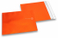 Enveloppes aluminium métallisées mat - orange 165 x 165 mm | PIT Packaging.fr | Paysdesenveloppes