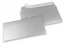 Enveloppes papier colorées - Argent métallisé, 110 x 220 mm | PIT Packaging.fr | Paysdesenveloppes