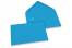 Enveloppes colorées pour cartes de voeux - bleu océan, 125 x 175 mm  | PIT Packaging.fr | Paysdesenveloppes