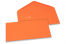 Enveloppes colorées pour cartes de voeux - orange, 110 x 220 mm | PIT Packaging.fr | Paysdesenveloppes