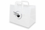Sacs en papier pour la vente à emporter - blanc + asiatique | PIT Packaging.fr | Paysdesenveloppes