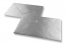Enveloppes de luxe pour cartes de voeux - platine métallisé | PIT Packaging.fr | Paysdesenveloppes