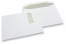 Enveloppes à fenêtre, blanche, 229 x 324 mm (C4), fenêtre à gauche 40 x 110 mm, position de la fenêtre à 20 mm du gauche et à 60 mm du haut, 120 grammes, fermeture gommée côté long | PIT Packaging.fr | Paysdesenveloppes