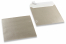 Enveloppes de couleurs nacrées - Argent, 170 x 170 mm | PIT Packaging.fr | Paysdesenveloppes