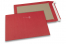 Enveloppes dos carton colorées - Rouge, 229 x 324 mm | PIT Packaging.fr | Paysdesenveloppes