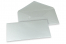 Enveloppes colorées pour cartes de voeux - argent métallisé, 110 x 220 mm | PIT Packaging.fr | Paysdesenveloppes